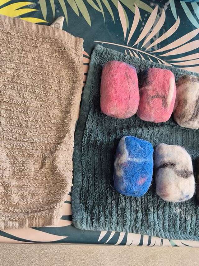 Visite + Atelier créatif Fabrique ton savon feutré à la laine des lamas