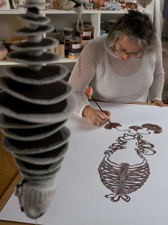 Stage céramique avec Anne de Villèle