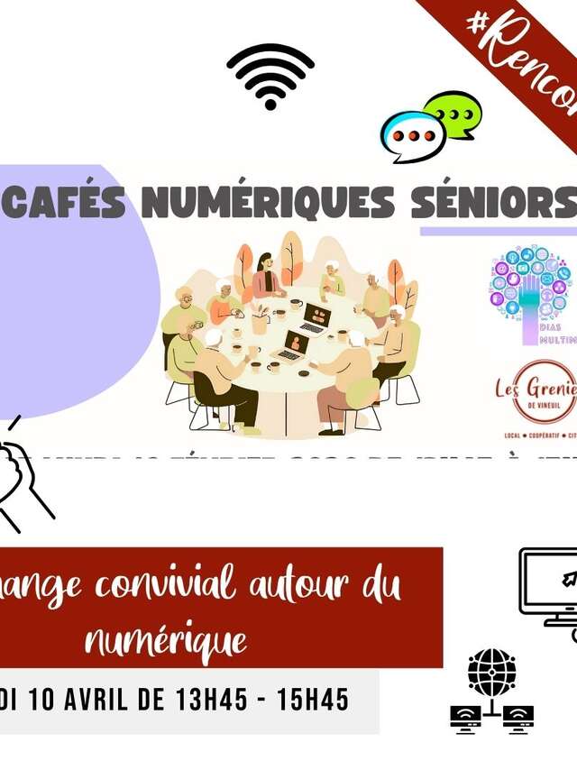 Le Café numérique pour les seniors