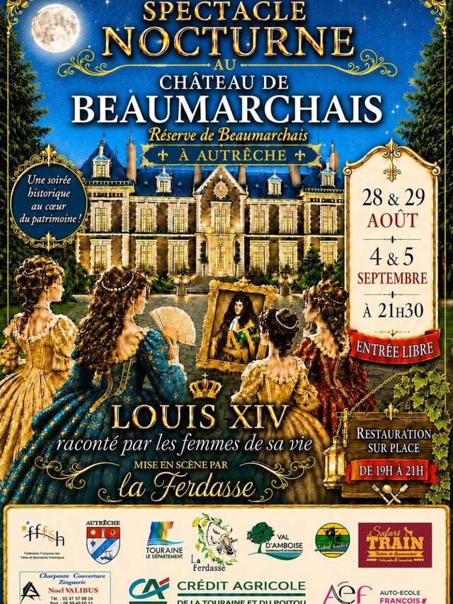 Spectacle nocturne "Louis XIV par les femmes de sa vie"
