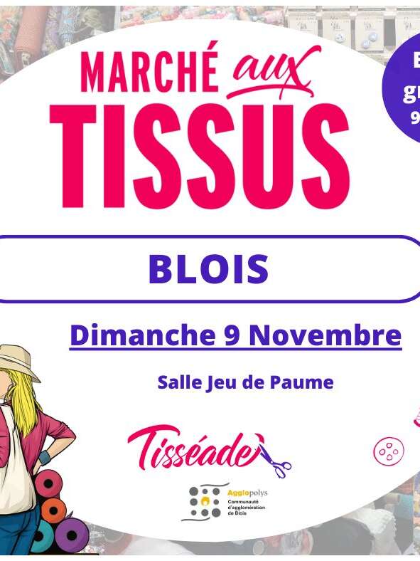 Marché aux tissus