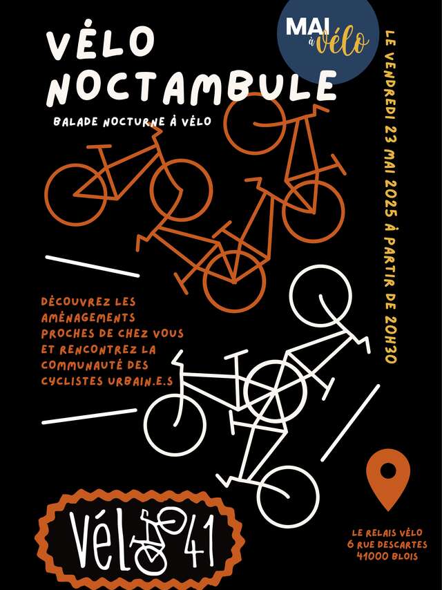 VéloNoctambule : balade "nocturne" à vélo