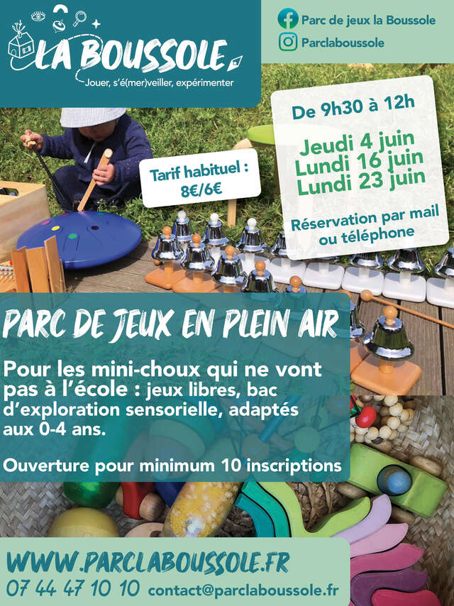Mini-Parc en plein air - La Boussole