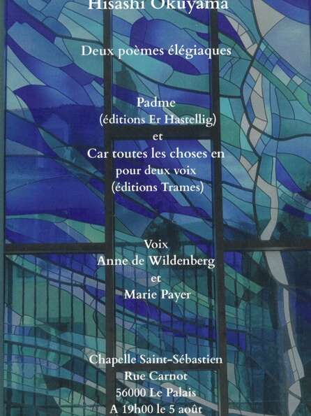 Lecture de 2 poèmes d'Hisashi Okuyama