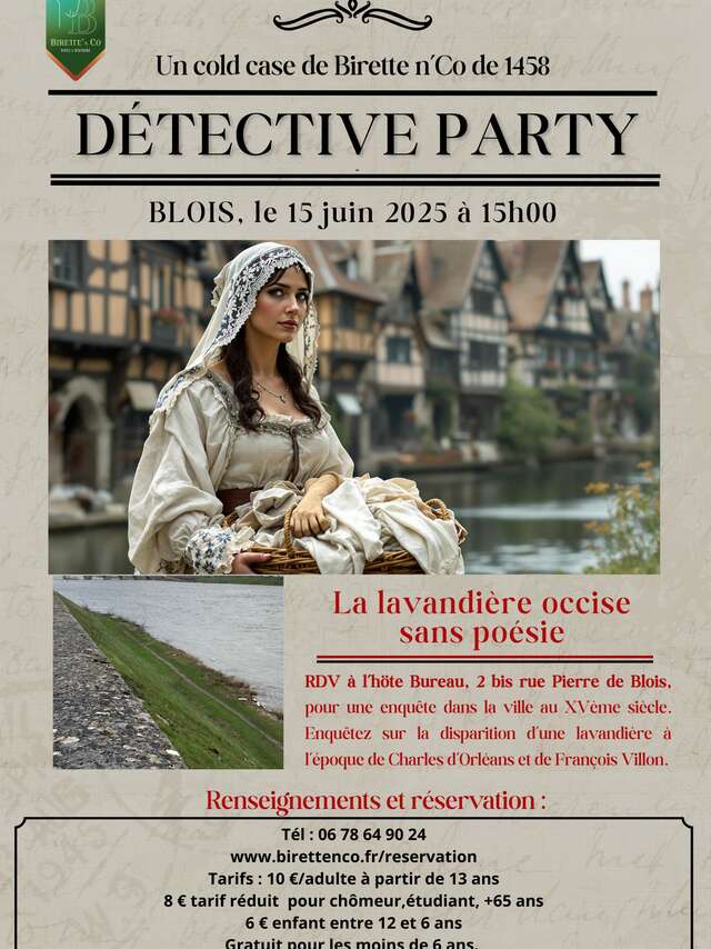Détective Party à Blois