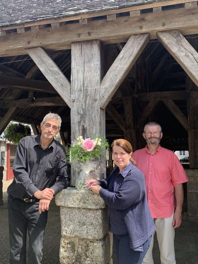 Les concerts du marché "André Le Meut, Sandrine Vezzetti et Philippe Bataille"  bombarde, voix et orgue
