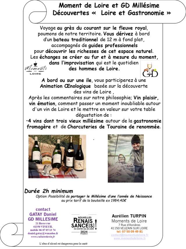 Découvertes « Loire et Gastronomie »