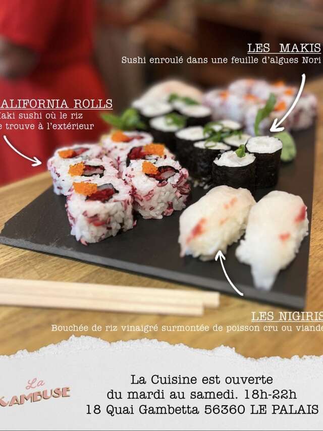 La cambuse des matelots - Bar, Sushi & Tapas