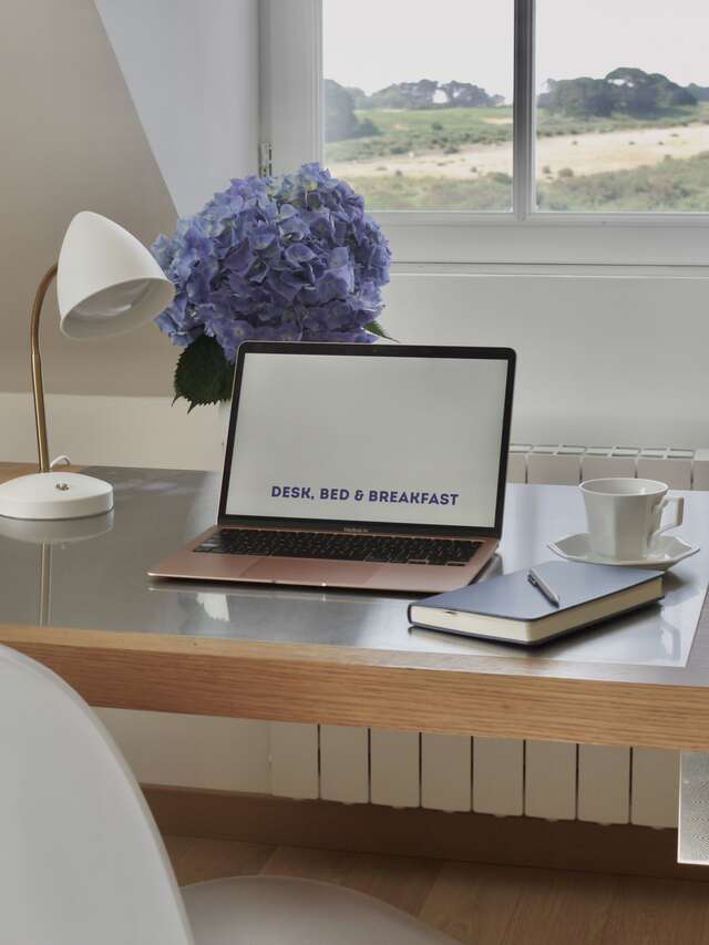 Desk, Bed & Breakfast