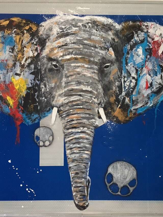 Exposition : Entre toile et métal