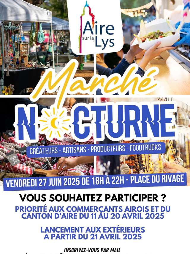 Marché Nocturne à Aire-sur-la-Lys