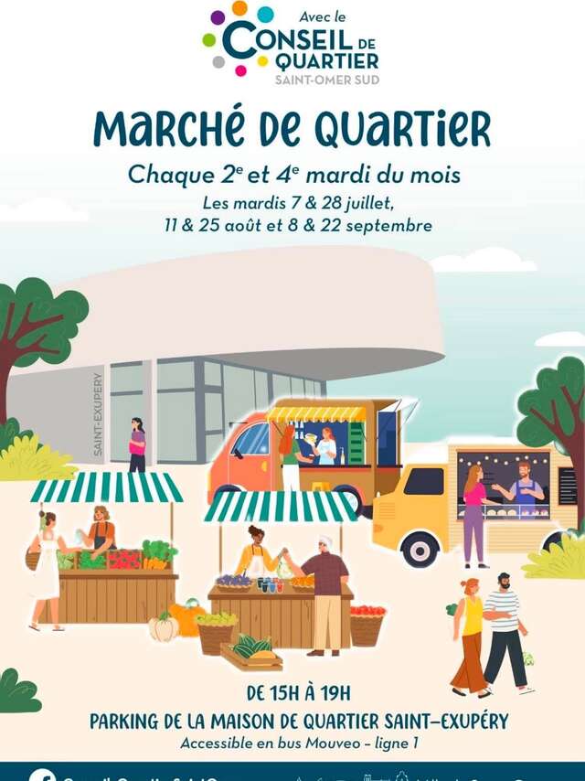 Marché de Quartier Saint-Exupéry