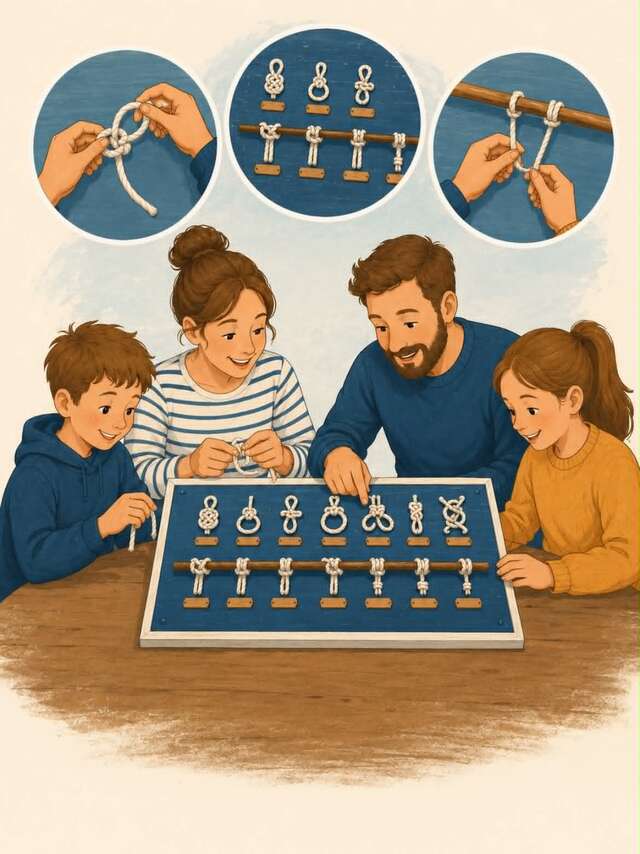 ATELIER | Nœuds de marinier (dès 6 ans)