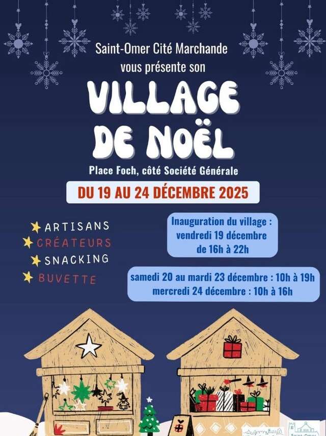 FESTIVITÉS | Village de Noël artisans et créateurs à Saint-Omer