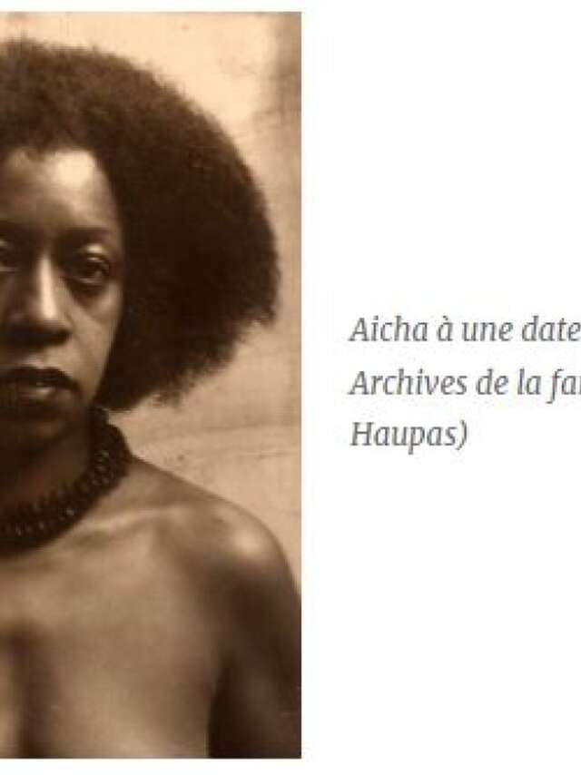 CONFÉRENCE | De Madeleine Goblet de Renescure à Aïcha, vénus noire du Paris des années folles