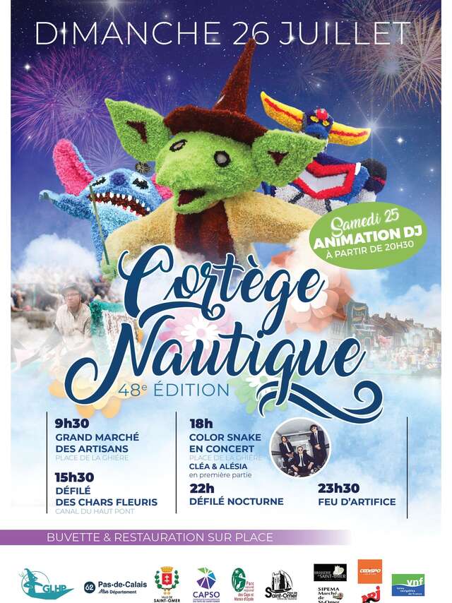 INCONTOURNABLE | 48e Cortège nautique de Saint-Omer