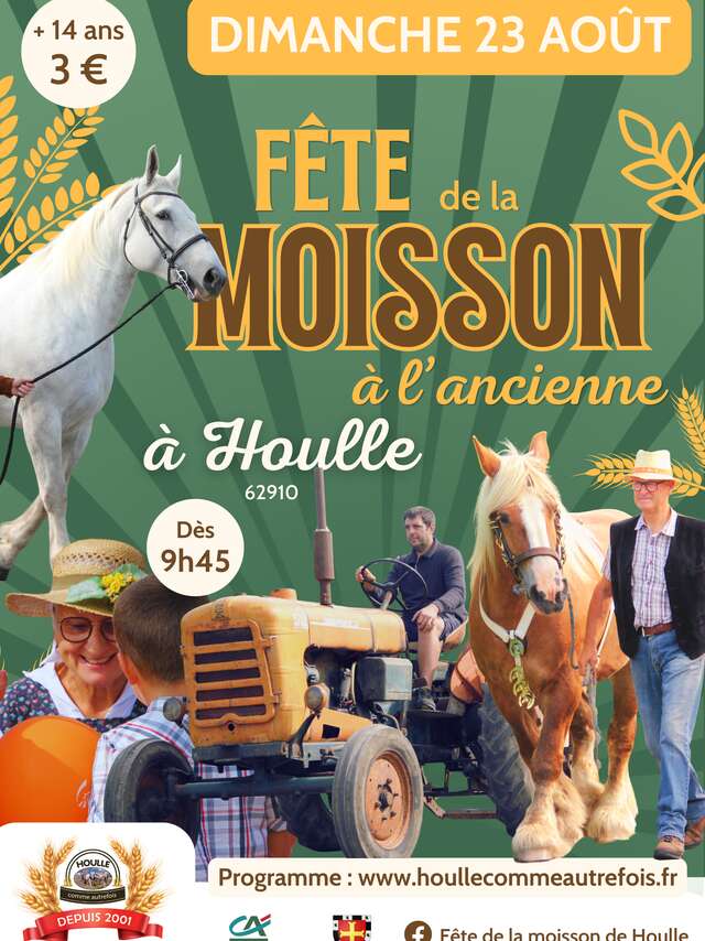 TEMPS FORT | Fête de la Moisson à l'ancienne à Houlle