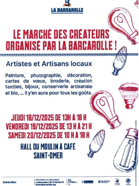 Marché de créateurs, artisans et artistes audomarois