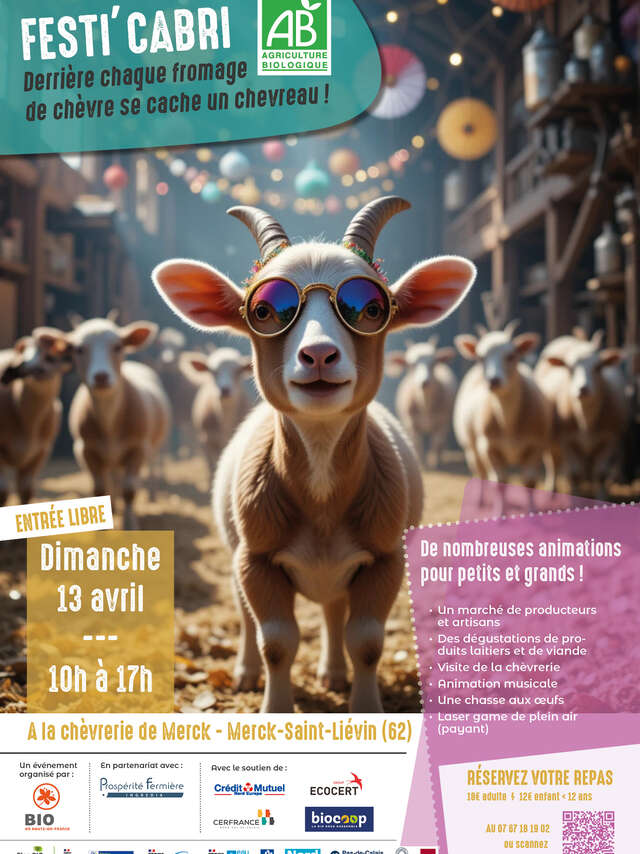 "Festi'Cabri" journée d'animations à la chèvrerie