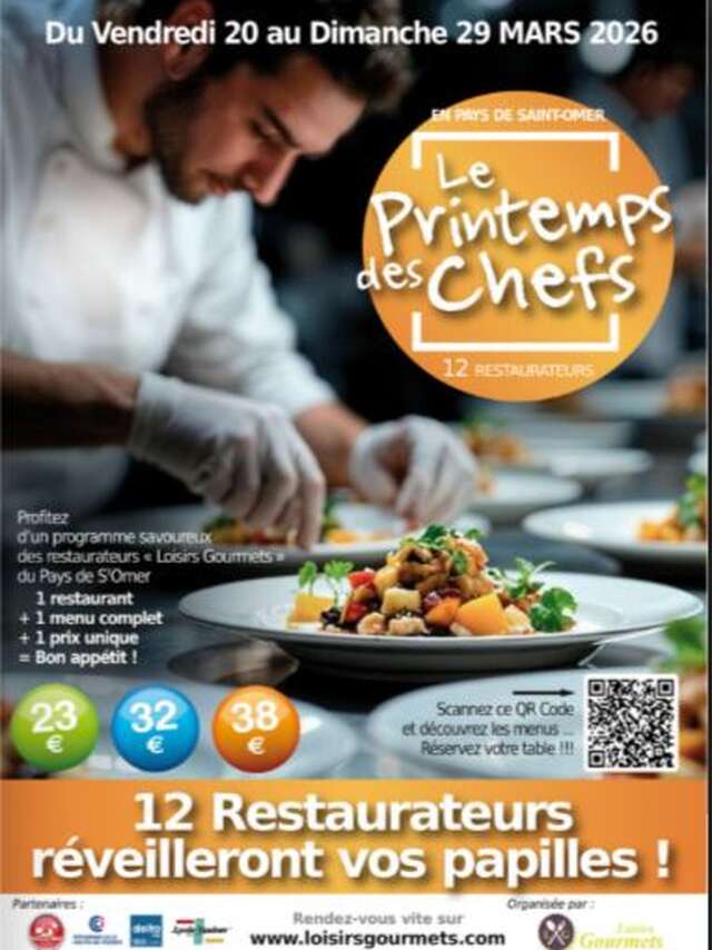 PRINTEMPS DES CHEFS | Découvrez les menus de 13 restaurateurs