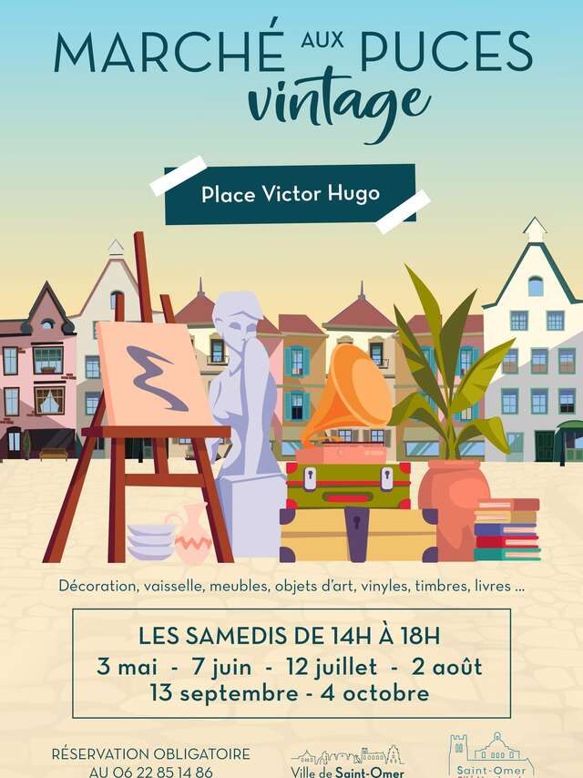 Marchés aux puces Vintage à Saint-Omer