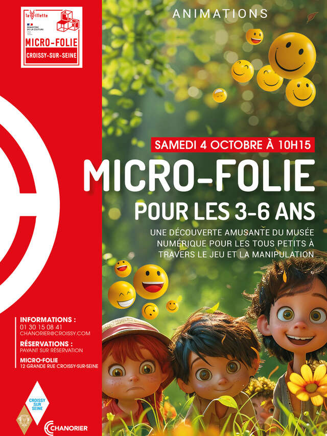 Micro-Folie des tout petits : les émotions
