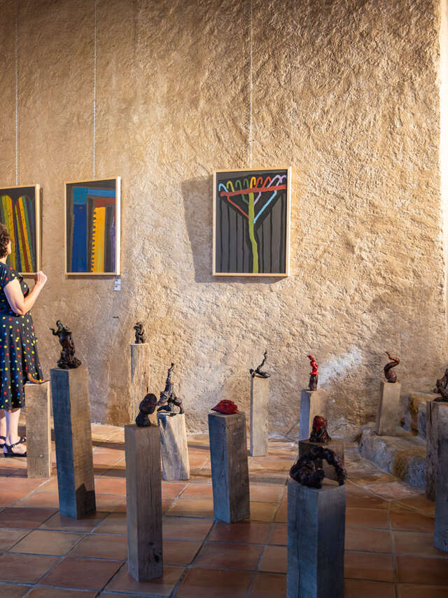 Exhibition of sculptures by Pierre-Louis Doreau and paintings by Coline Fabre