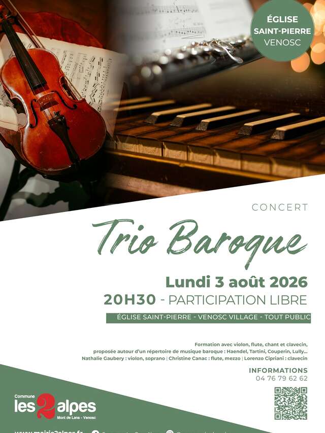 Concert - Trio baroque
