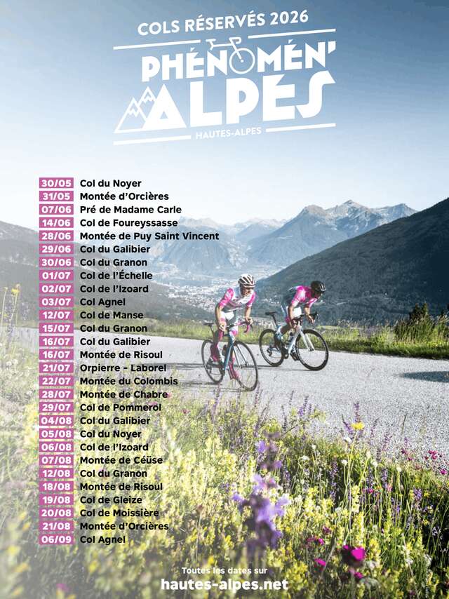 Cols réservés - Col Agnel