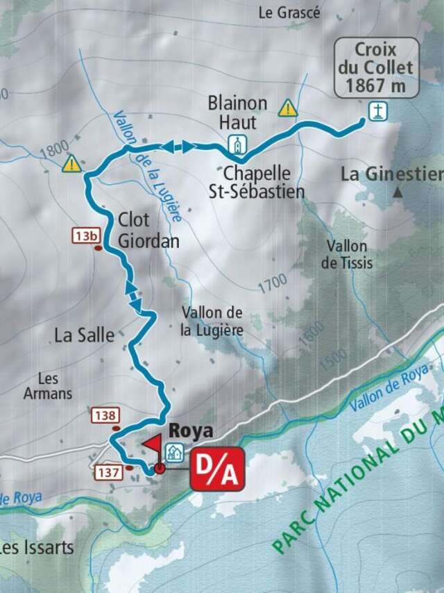 Randonnée Raquettes La croix du Collet