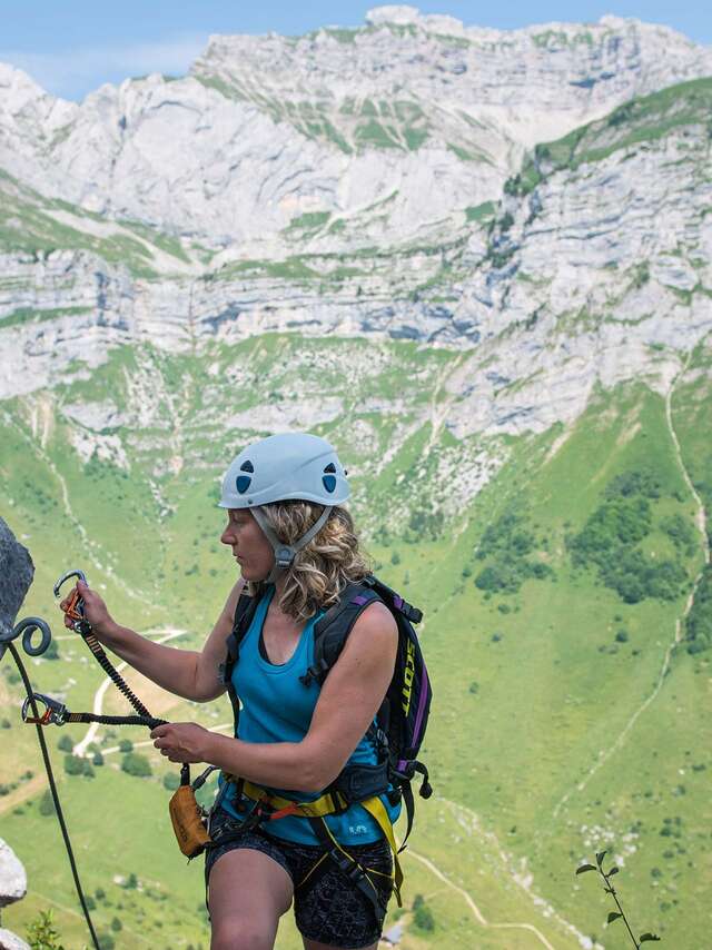 Via ferrata "Roc & Rol's" : 3 h par Annecy Canyoning