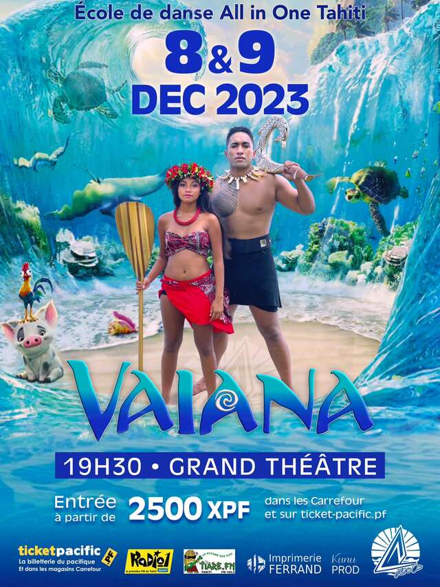 Vaiana Show - Theater of Maison de la Culture