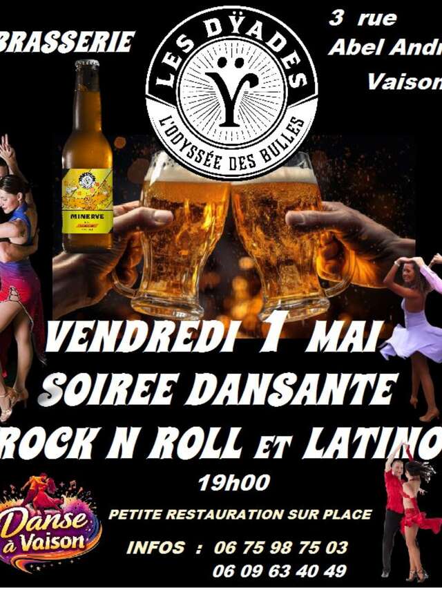 Tanzabend in der Brasserie Les Dyädes