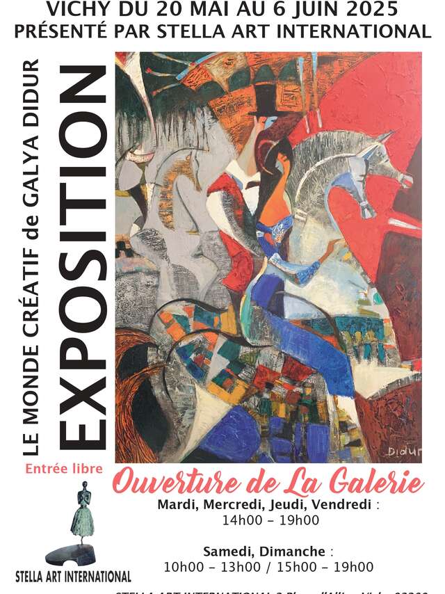 Exposition personnelle  "Le Monde Créative de Galya Didur"