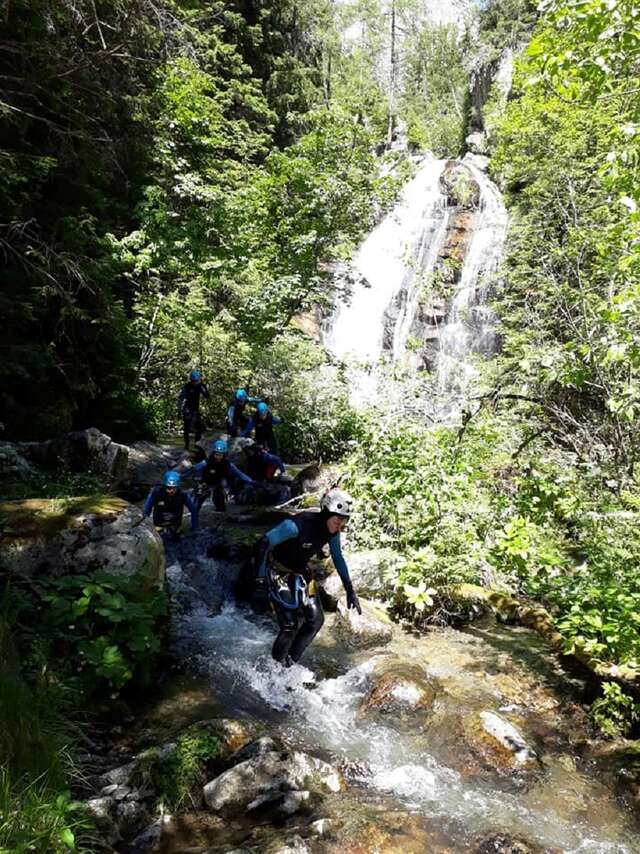 1/2 journée canyoning à Barberine