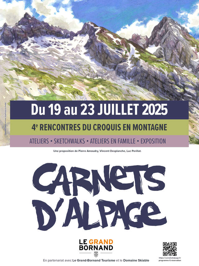 Carnets d'Alpage : 4ème rencontre du croquis en montagne