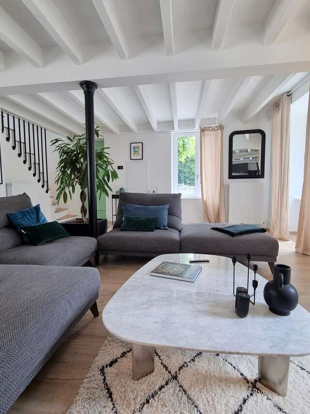 Les maisons de l'Abreuvoir, côté parc