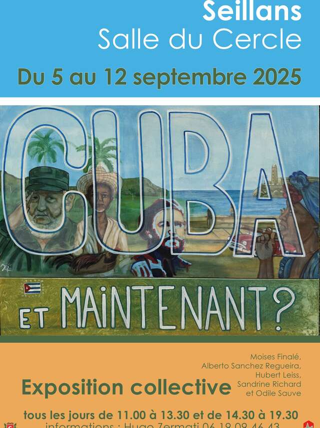 Exposition collective de peintures "CUBA et maintenant ?" prolongation