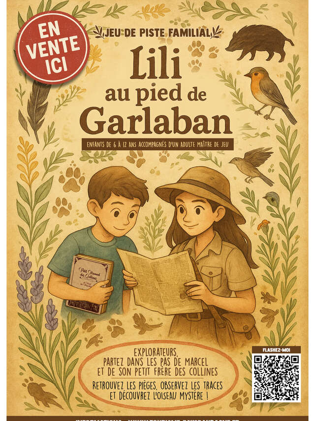 Jeu de piste - Lili au pied de Garlaban