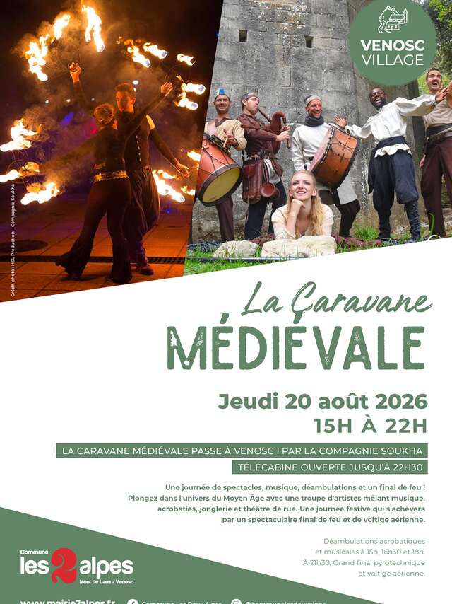 La Caravane Médiévale à Venosc