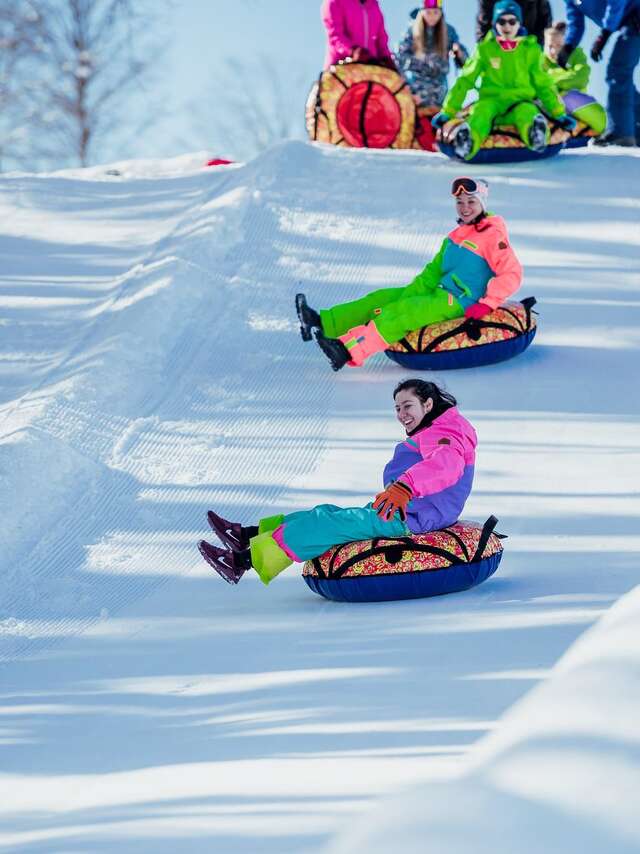 Godetevi il Tubing Park ad Auron !