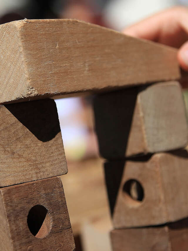 Jeux en bois géants et musicaux
