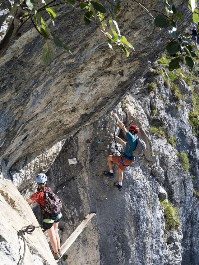 Sortie initiation / encadrement via ferrata