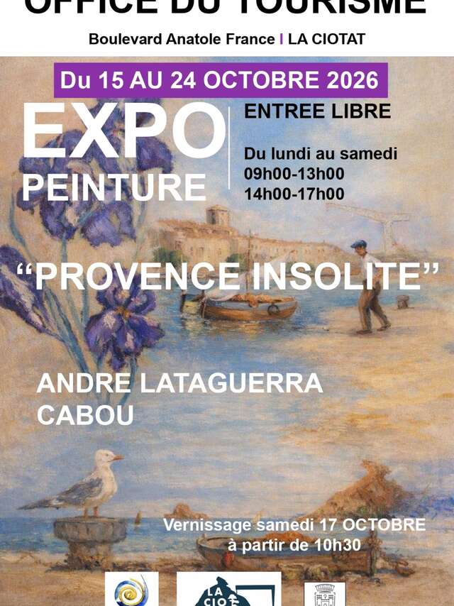 Exposition de peintures Provence insolite