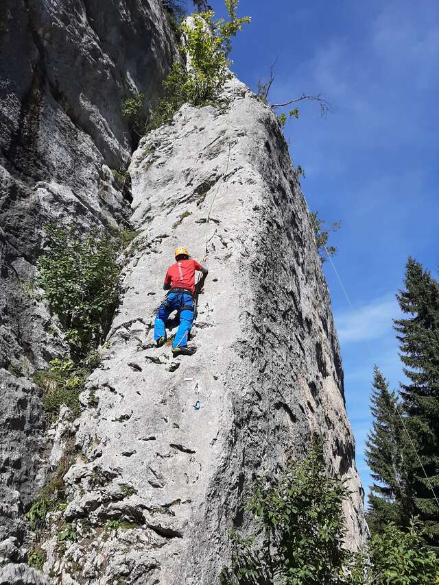 Escalade avec Ecole 2 la Montagne