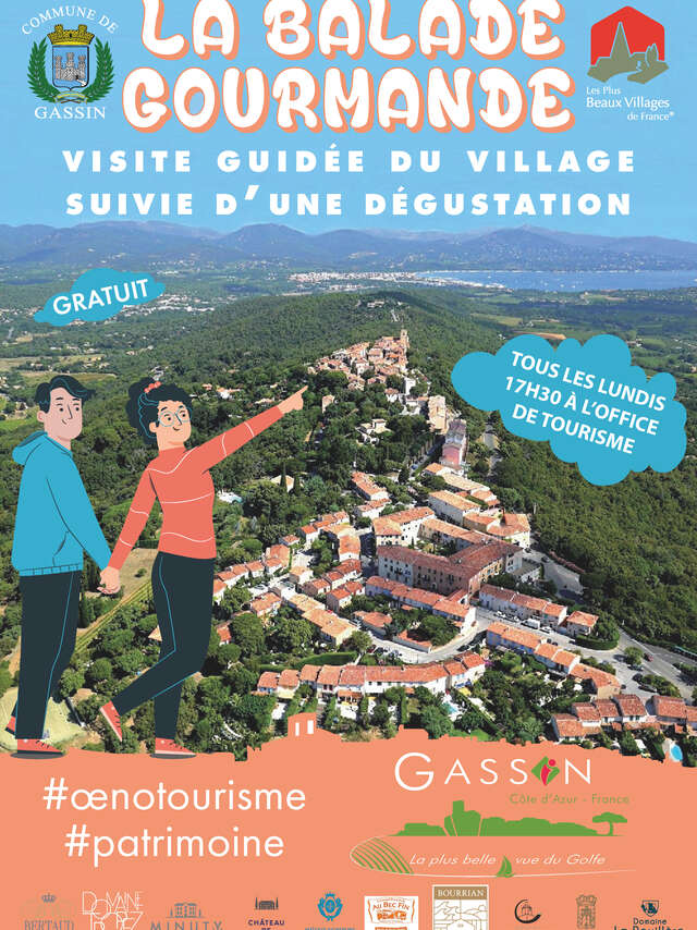 Les balades gourmandes : visite guidée et dégustation gratuite