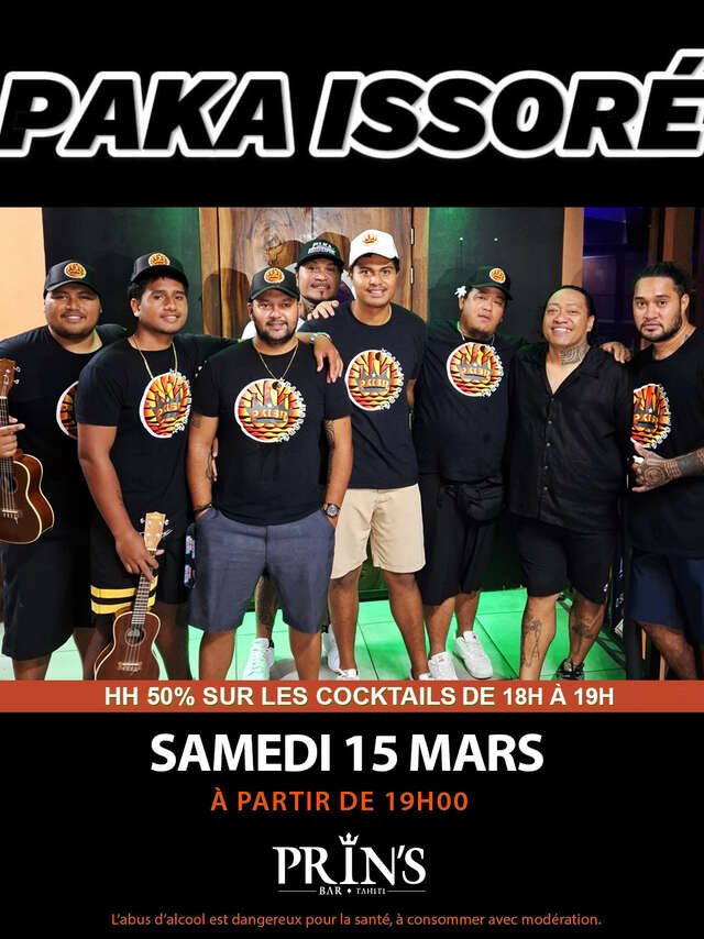 Paka Issoré en concert - Prin's Bar Tahiti