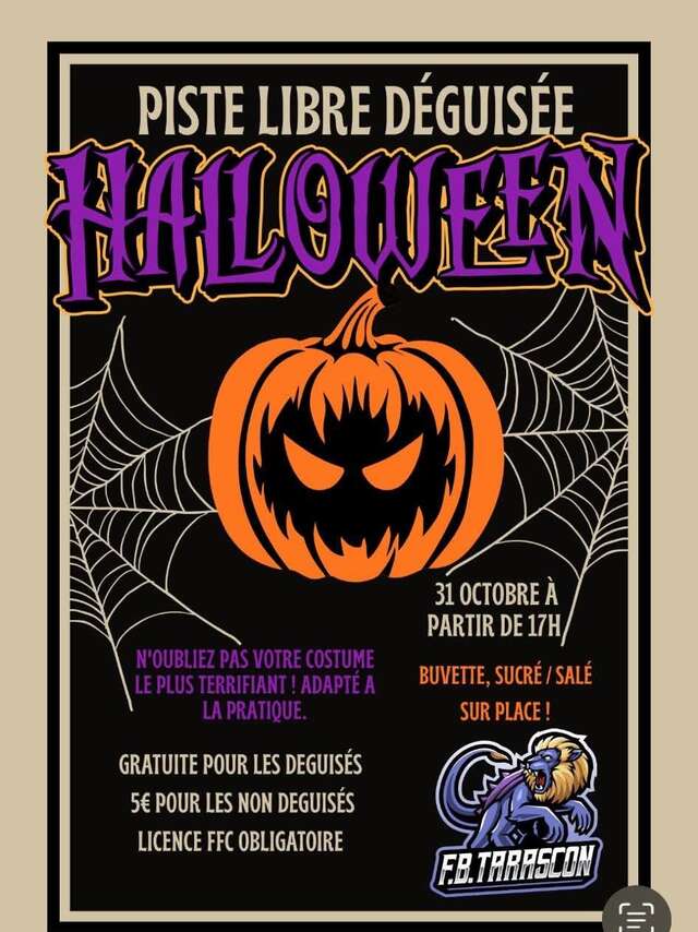 Verkleidete freie Strecke - BMX Halloween