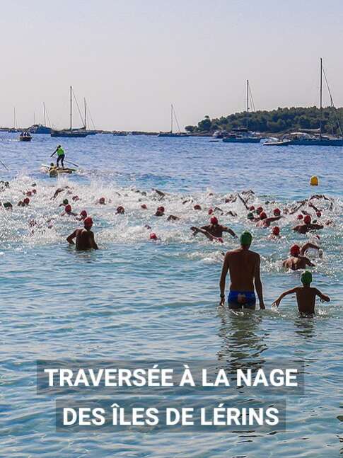 Traversée à la nage des Iles de Lérins