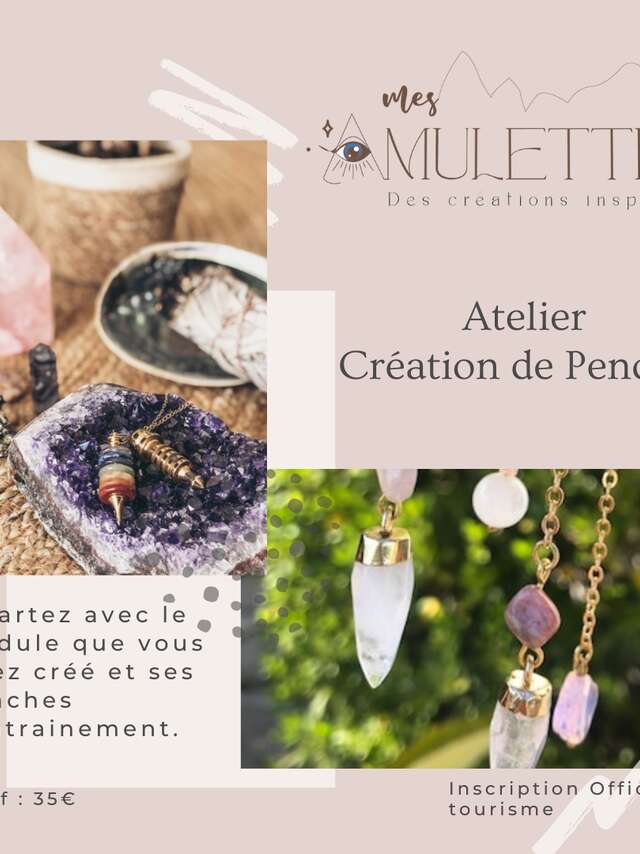 Atelier magique : Création de votre pendule avec Mes Amulettes